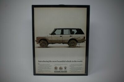 Range Rover Classic - Vintage Advertising Piece