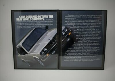 E30 - 325i - Vintage Dual Frame Advertisement