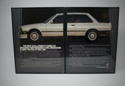 Dual Frame - 1987 BMW 325iS - E30 Advertisement