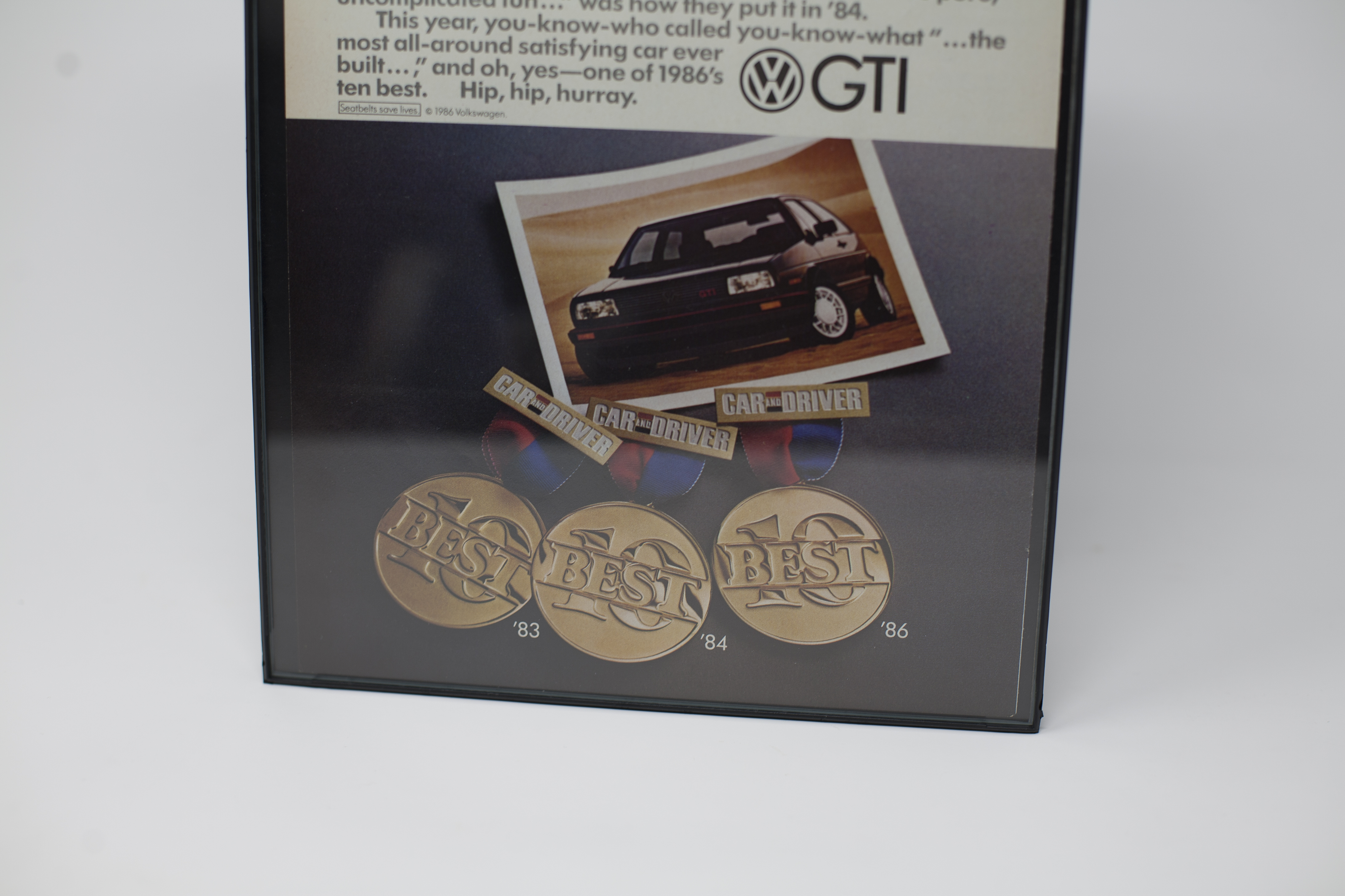 1986 VW GTi - Car and Driver