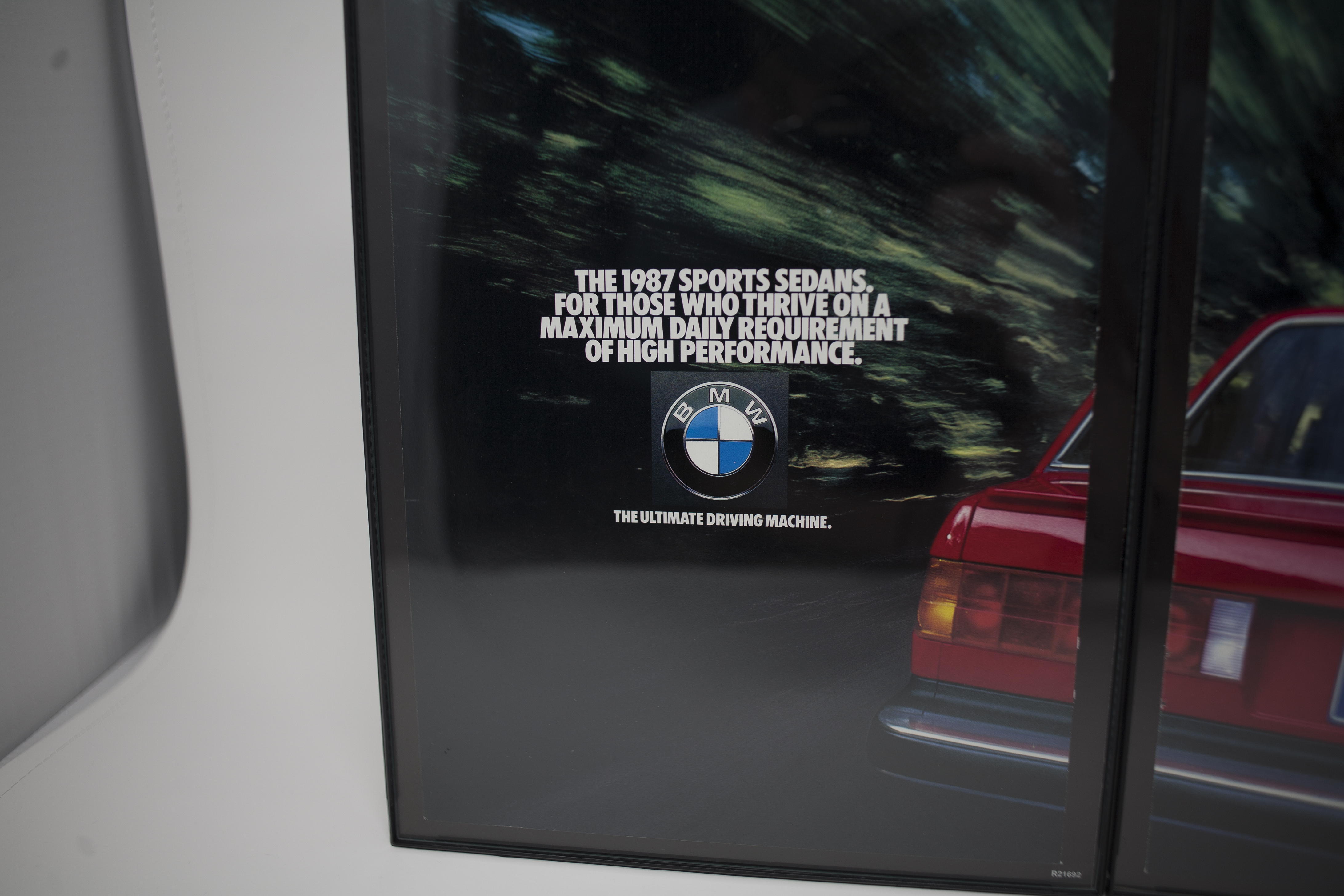 1987 BMW 325iS - Dual Frame Vintage Advertisement - E30
