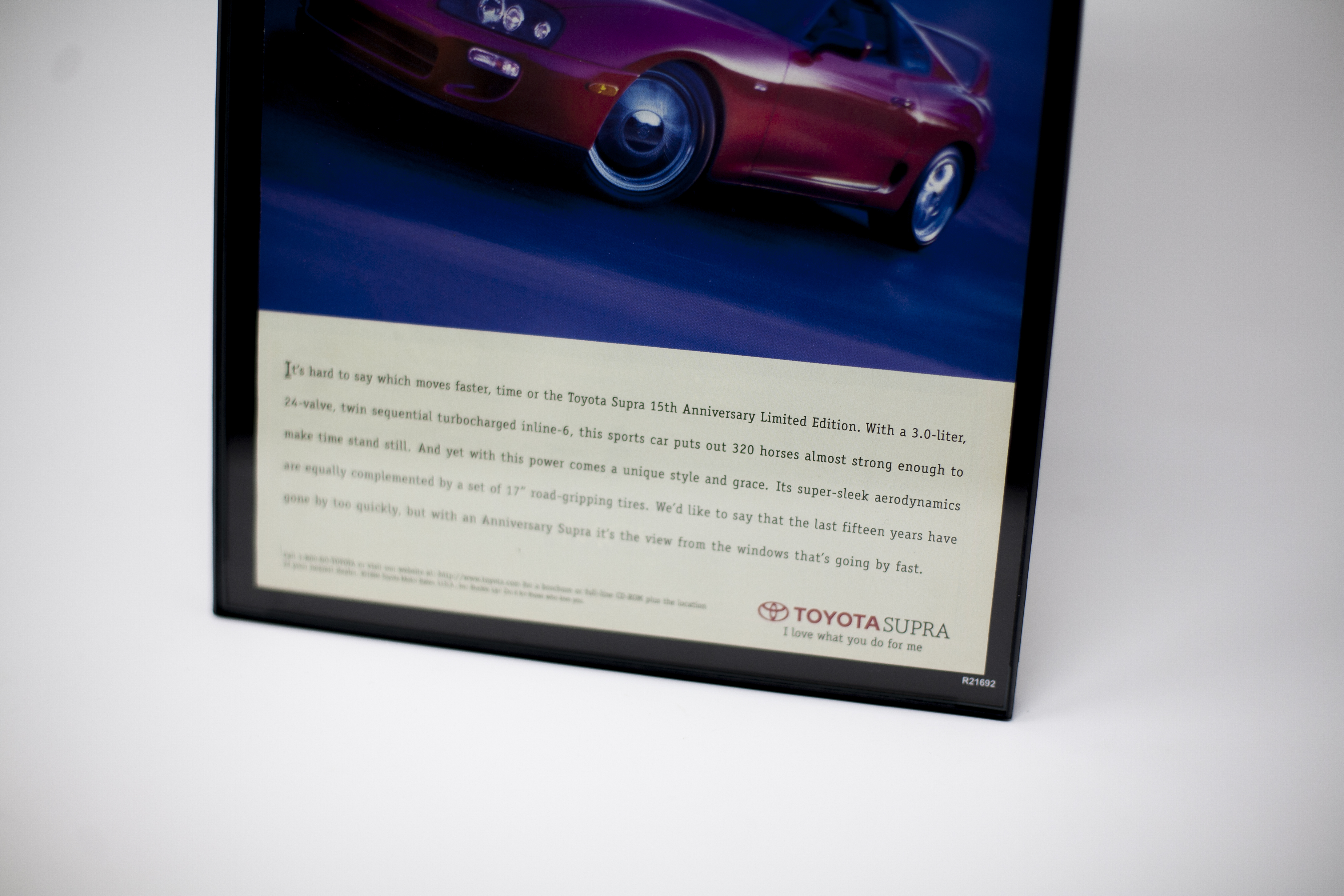 MK4 Toyota Supra - Vintage Advertisment
