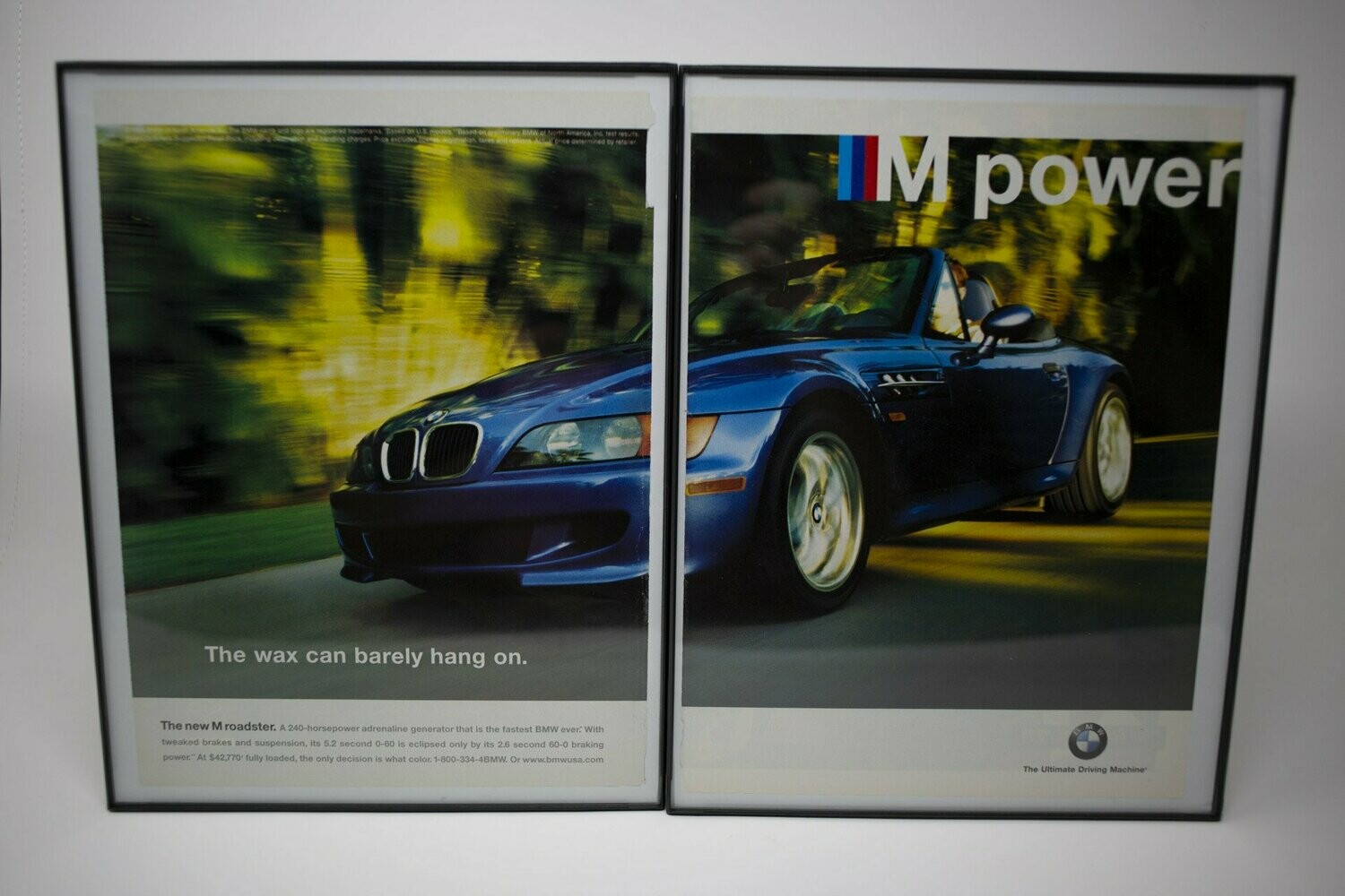 BMW Z3 M Roadster - Dual Frame Advertisment