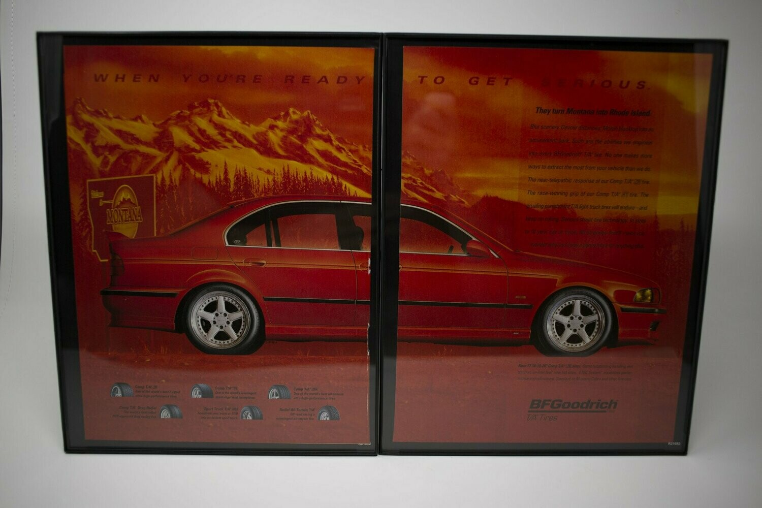 E39 M5 BFGoodrich Tire - Dual Frame
