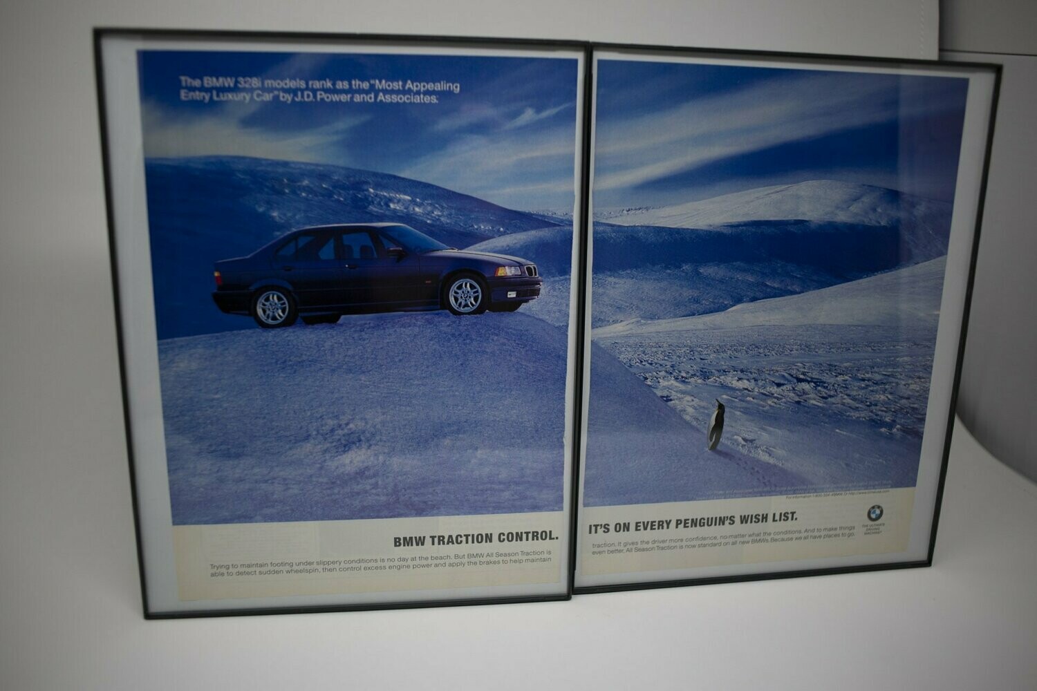 E36 BMW - Vintage Advertising Piece