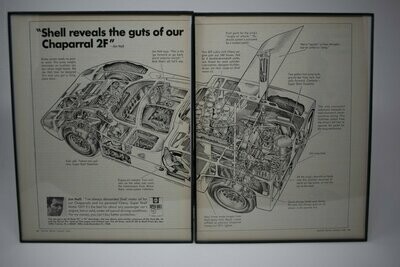 Shell - Chaparral 2F LeMans - Cut Away
