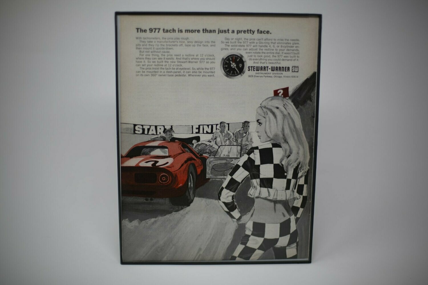 Stewart Warner - 977 Tach