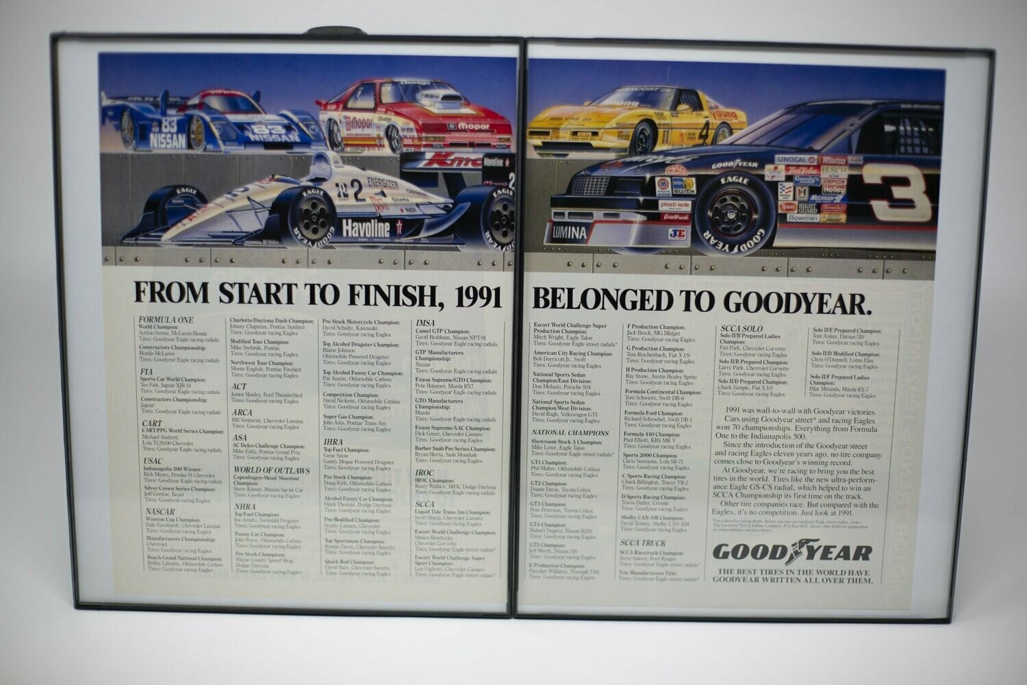 Goodyear 1991 - Start to Finish