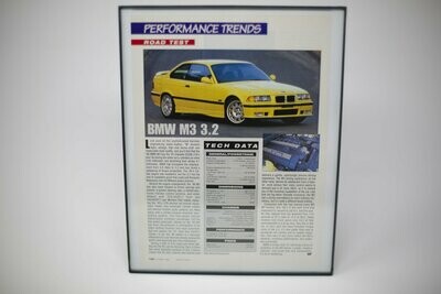 BMW e36 - Dakar Yellow Spec Sheet