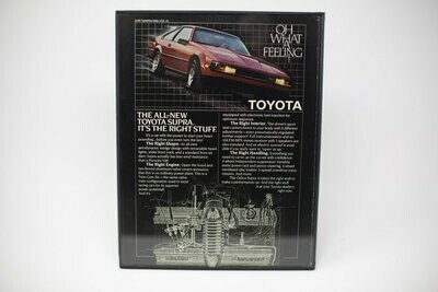 Toyota Celica Supra - The Right Stuff.