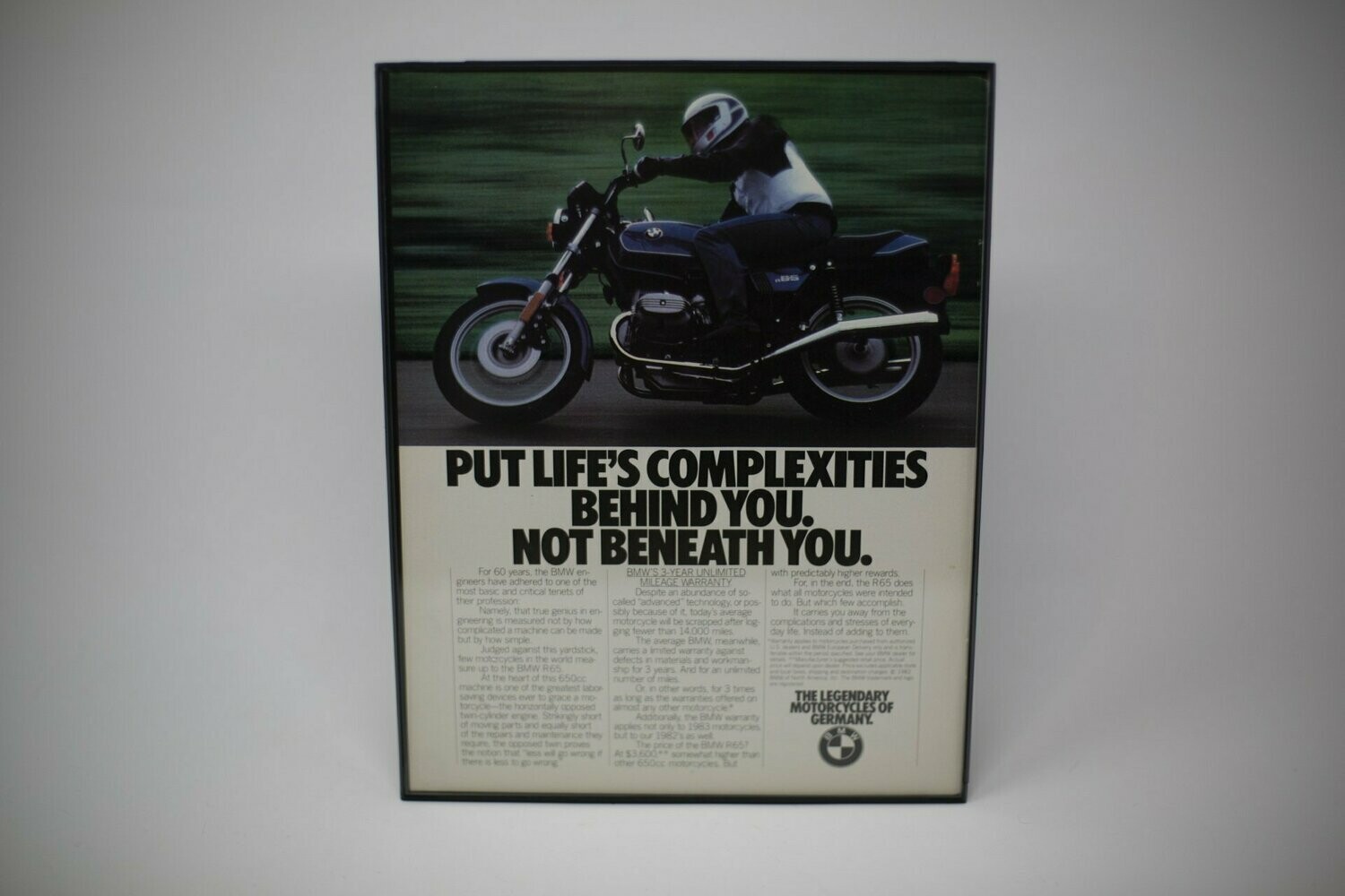 BMW - R65 Motorcycle