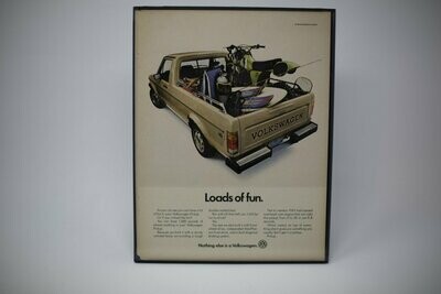 1982 - Volkswagen Caddy - "Loads of Fun."