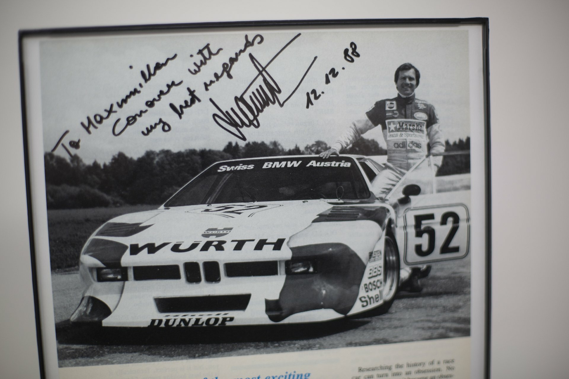 BMW M1 - Dieter Quester