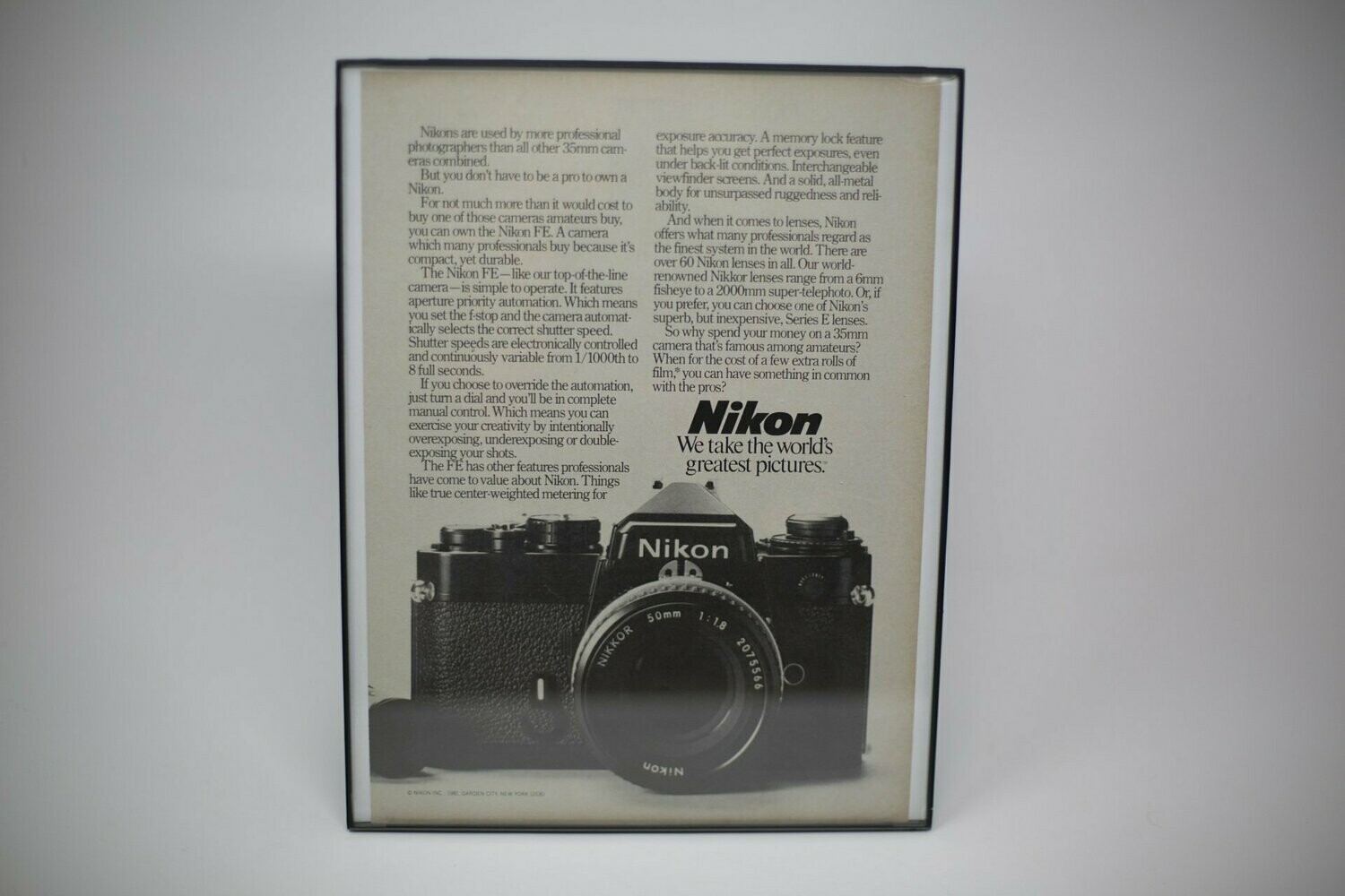 1981 Nikon FE