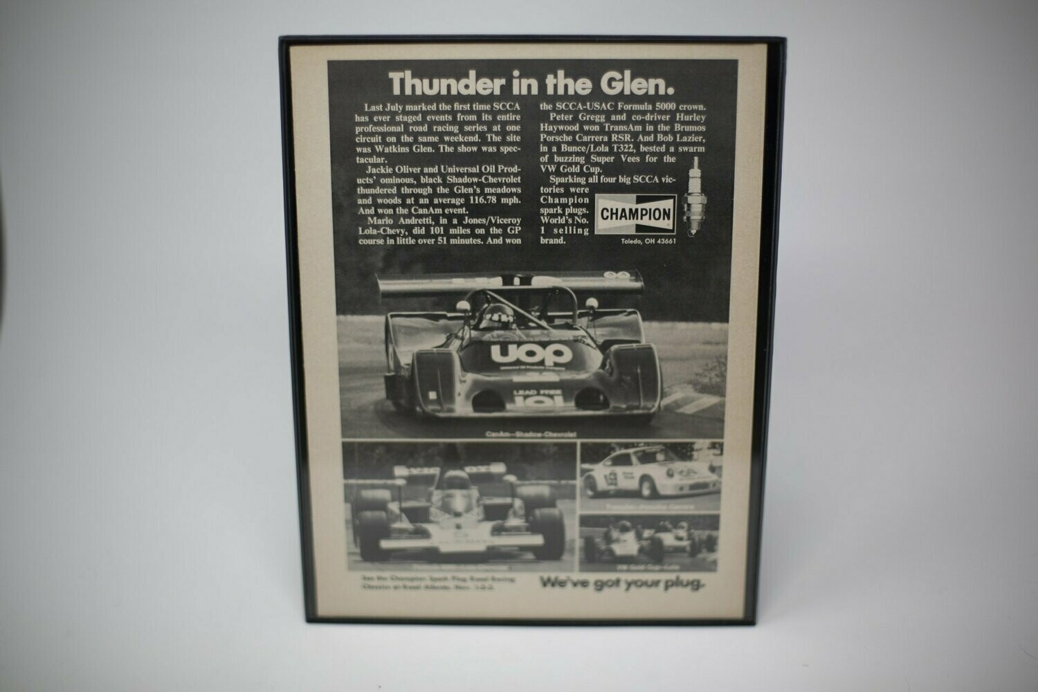 Champion Spark Plugs - Thunder in the Glen.