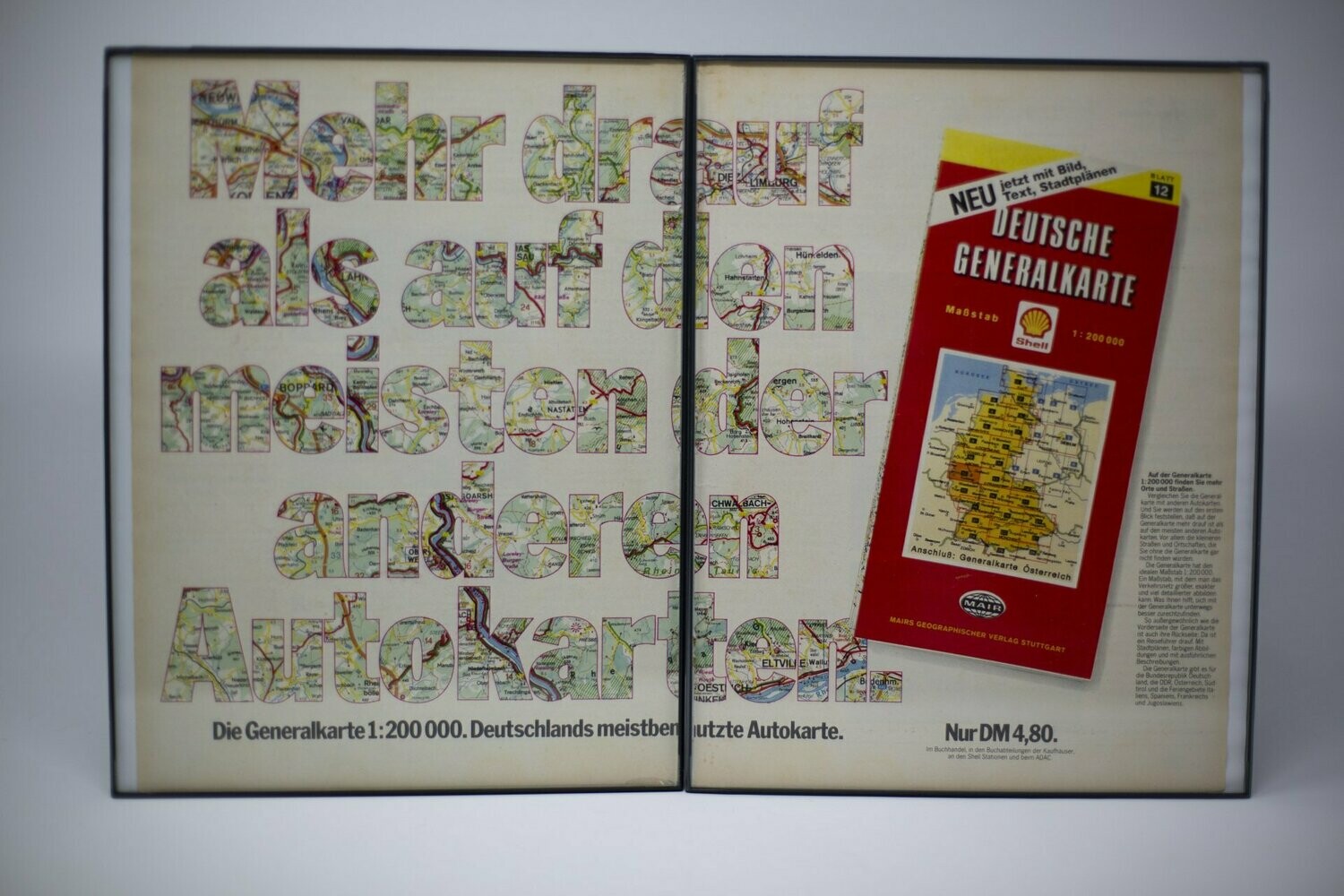 German - Vintage Shell Gas Card