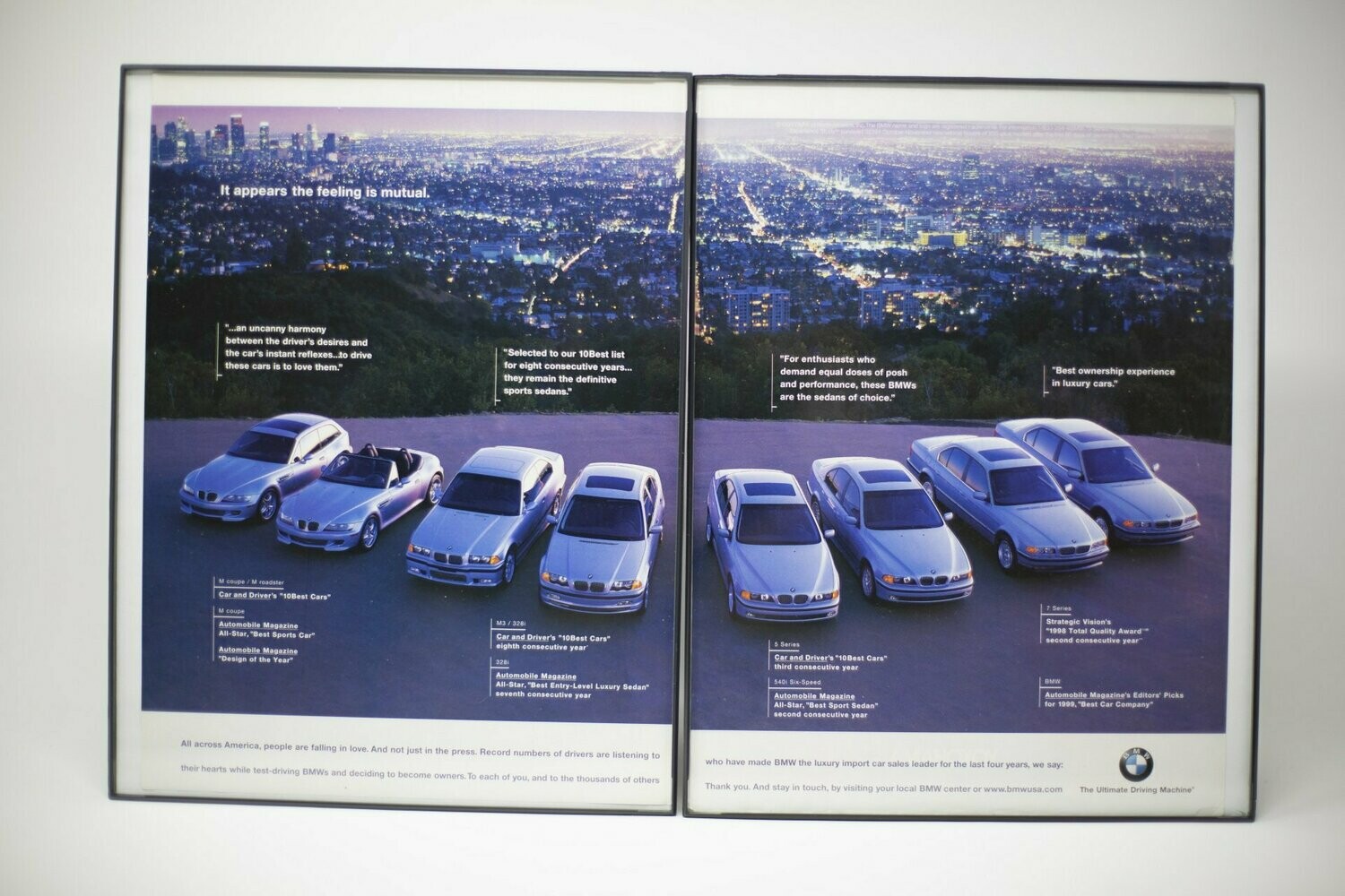 BMW - The Line Up.