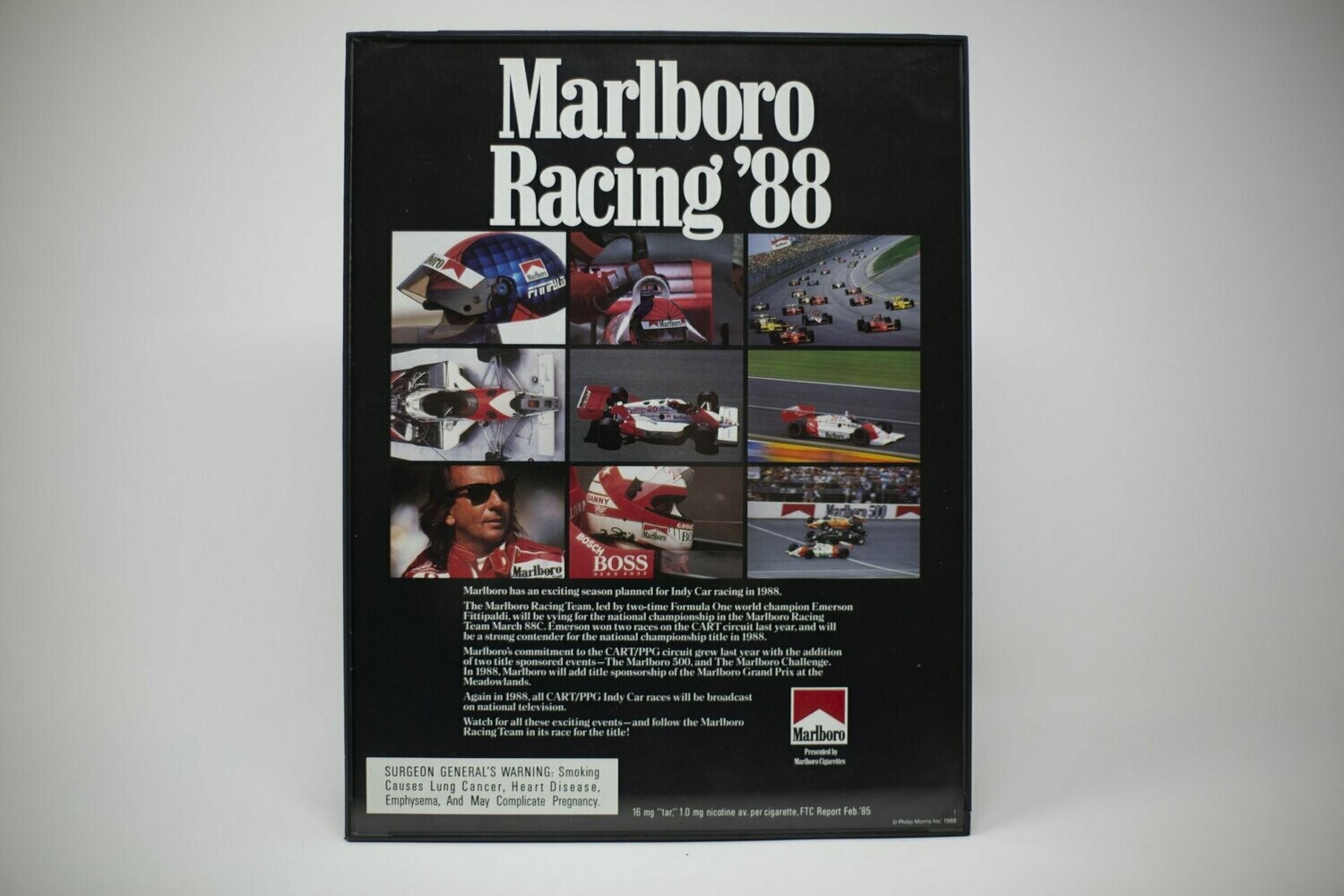 Marlboro Racing - 1988