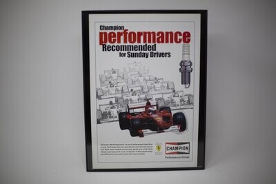 Ferrari F1 Racing - Champion Spark Plugs