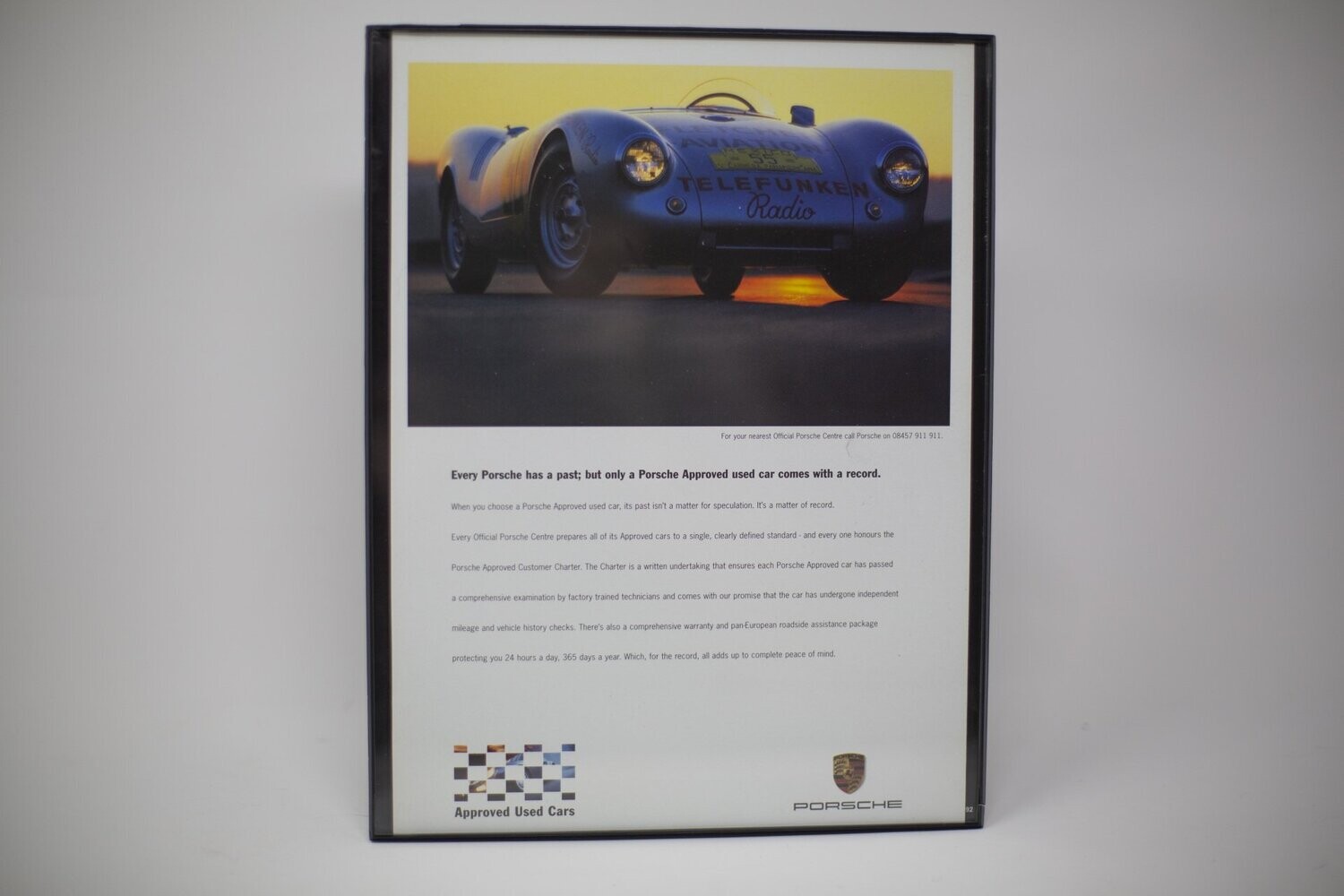 Porsche 550 Spyder - Record.