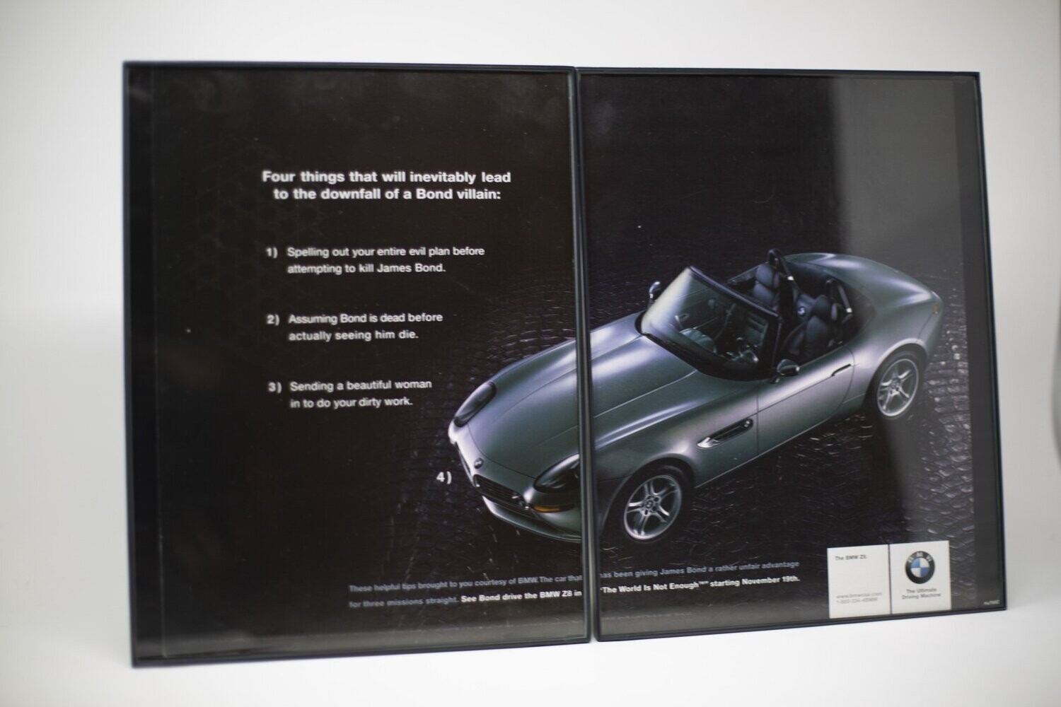 BMW Z8 - Bond Villain.