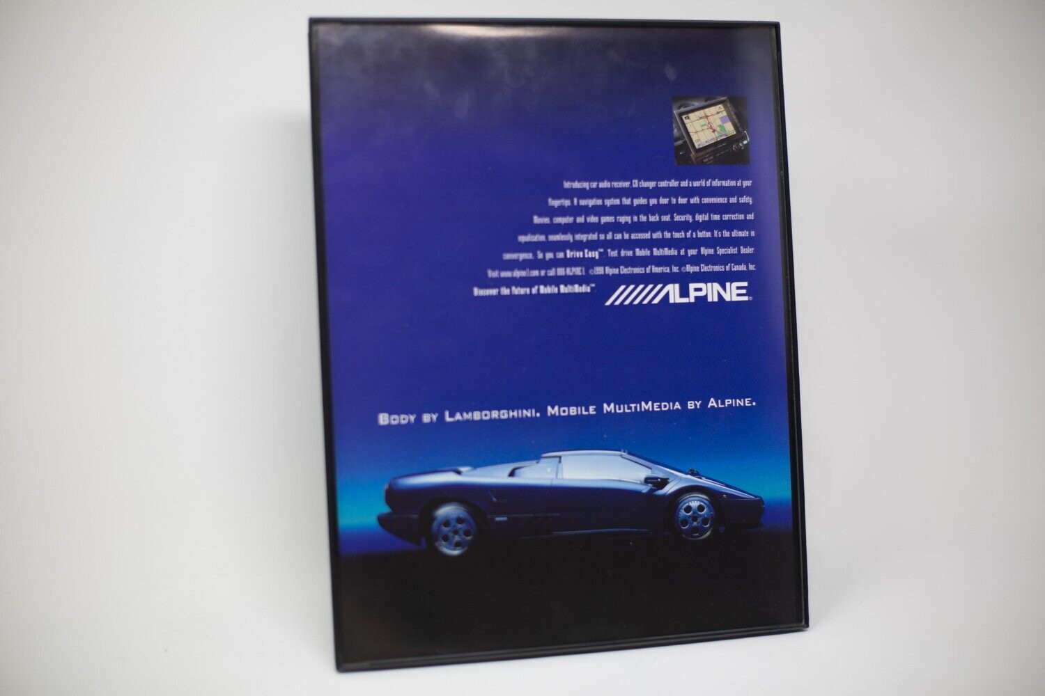Alpine Stereo - Lamborghini Diablo