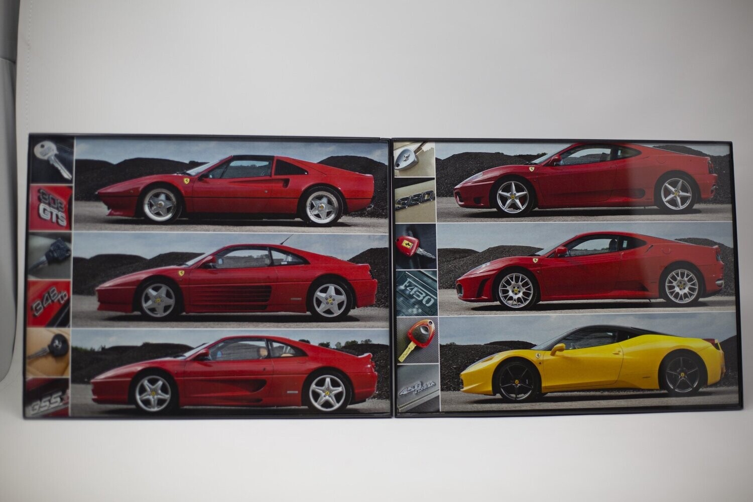 Ferrari Silhouettes - Profile.