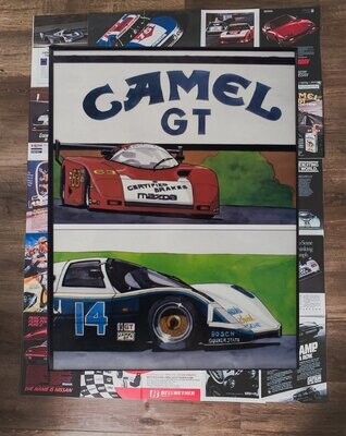 IMSA / Motorsport Collection - Day 18 - Camel GT Watercolors