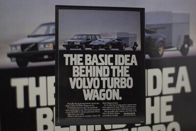 Volvo 740 Turbo - Basic Idea.| Type Schrift