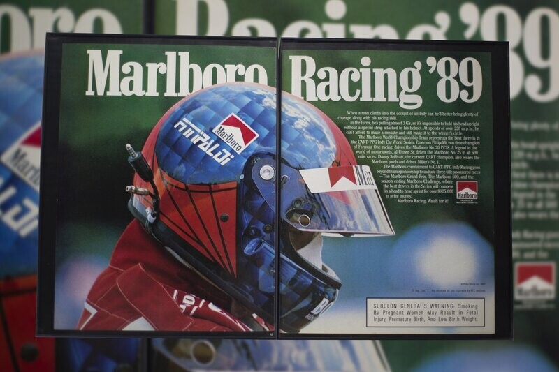 Marlboro Racing Team '89 - Dual Frame | Type Schrift