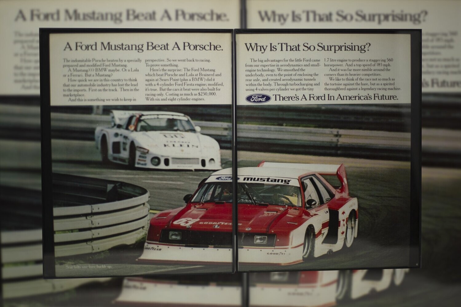 Ford Mustang - A Ford in Americas Future. | Type Schrift