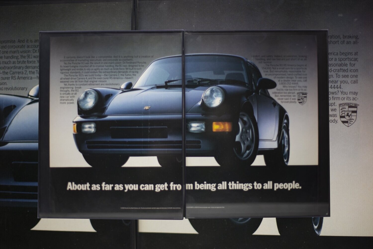 Porsche 964 - As Far | Type Schrift