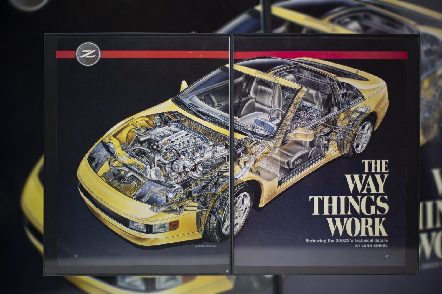 Nissan 300zx Cutaway - The Way Things Work.