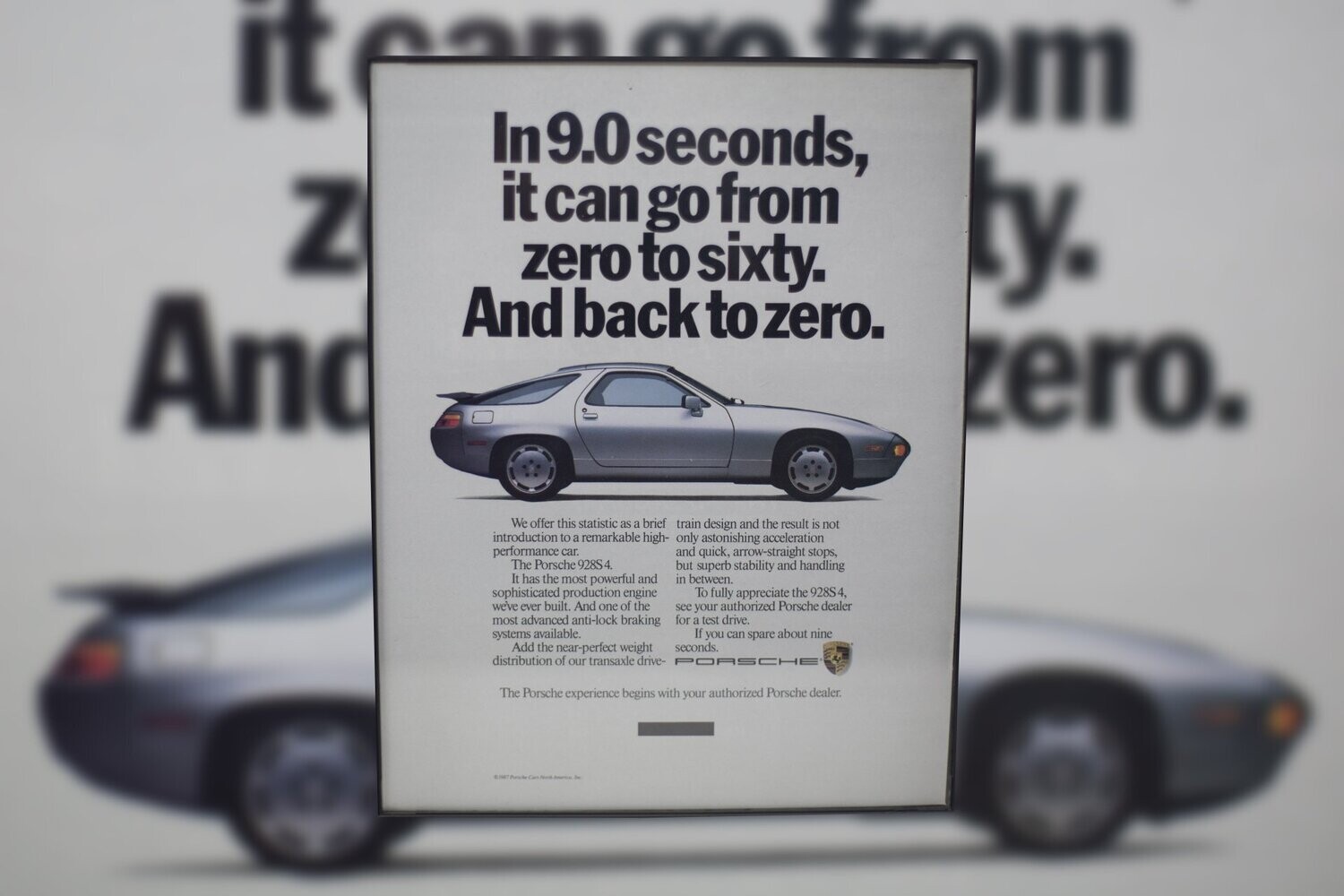 Porsche 928S 4 - Single Frame | Type Schrift.