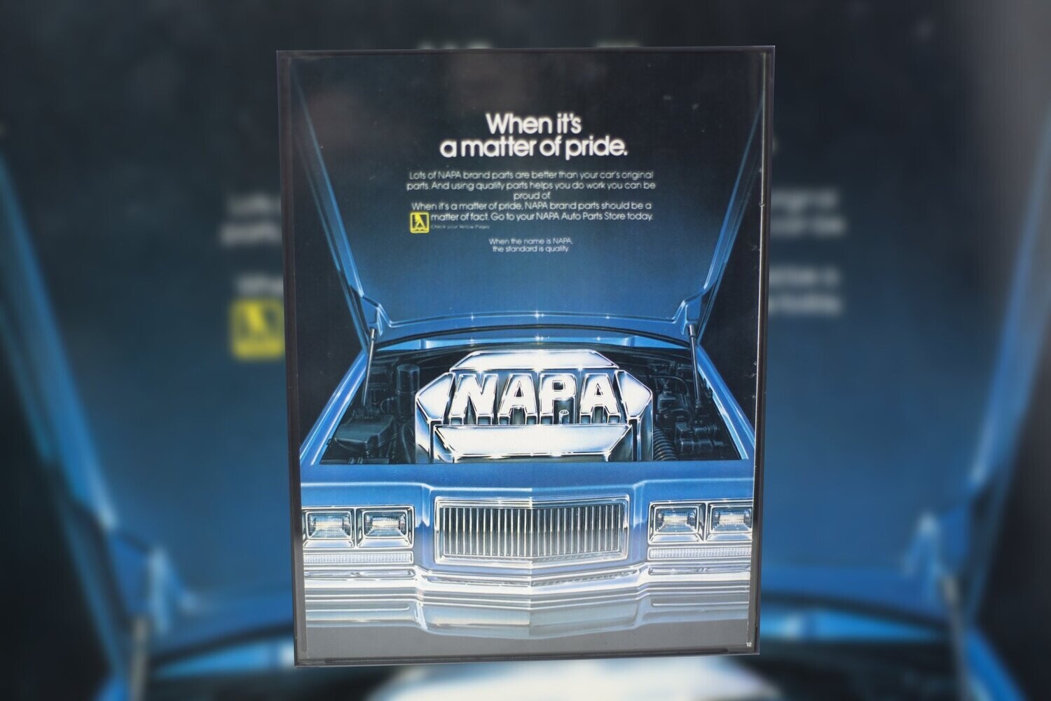 NAPA - When its a Matter of Pride | Type Schrift