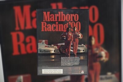 Marlboro Racing 1990 | Type Schrift.