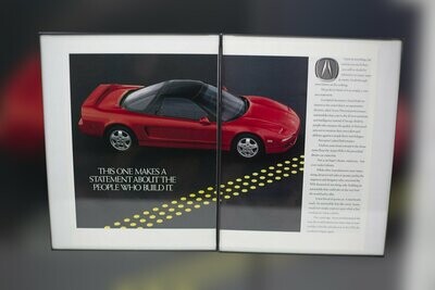 Acura NSX - A Statement. | Type Schrift
