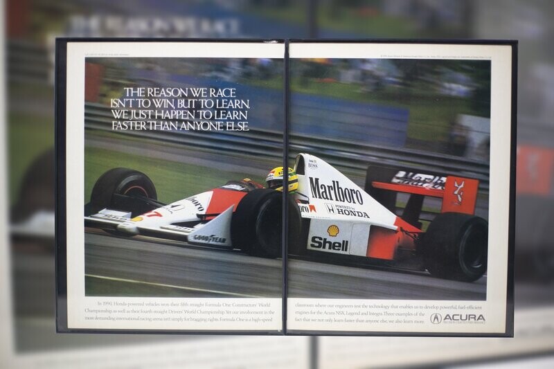 Acura F1 - The Reason We Race - Senna  | Type Schrift.