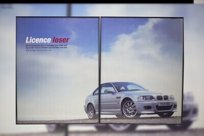 BMW E46 M3 - License Loser | Type Schrift.