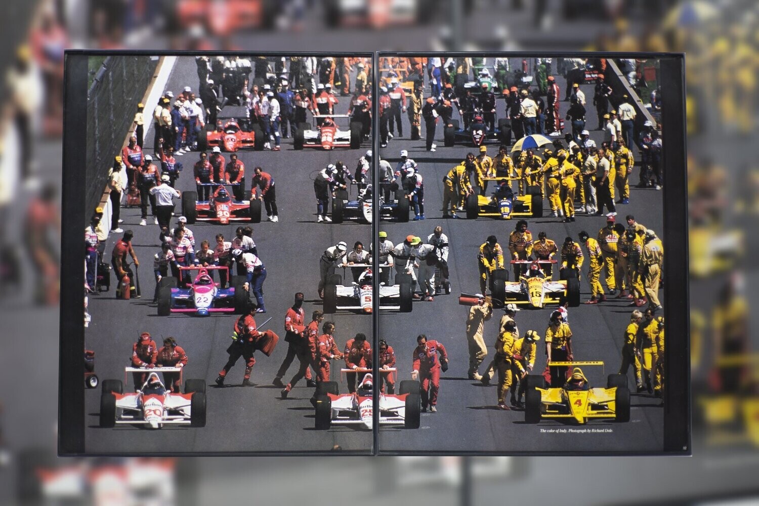 Indy 500 Starting Grid - 1989 | Type Schrift.