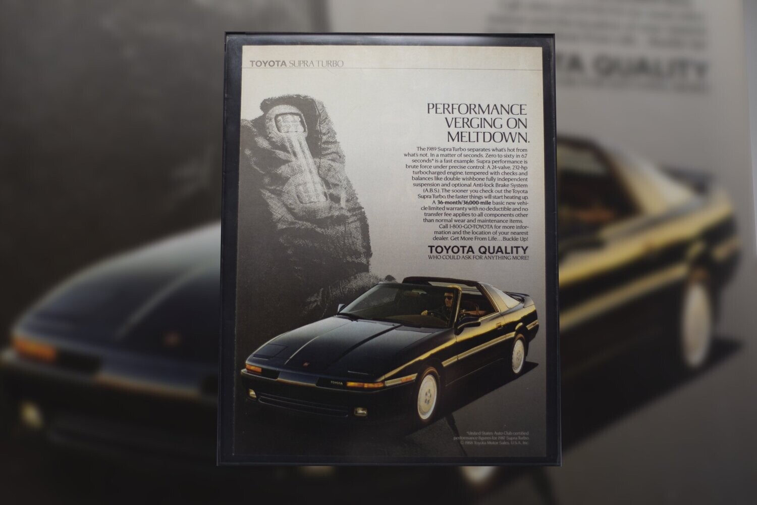 1988 Toyota Mk3 Supra | Type Schrift.