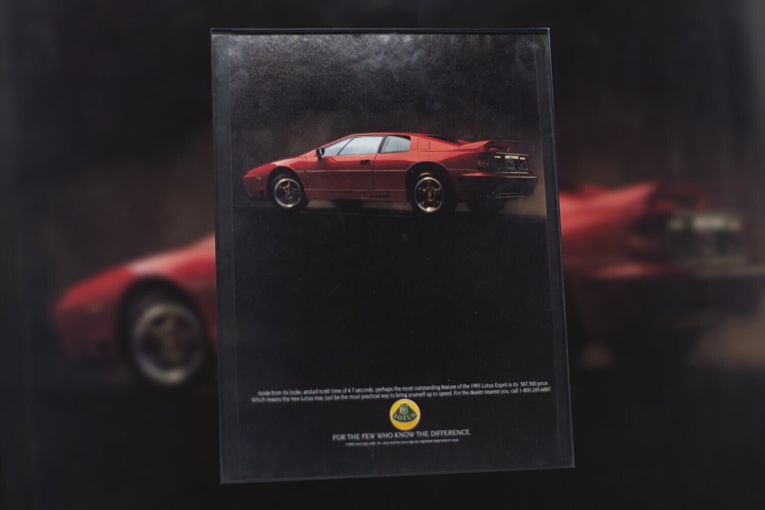 1993 Lotus Esprit X180 | Type Schrift.