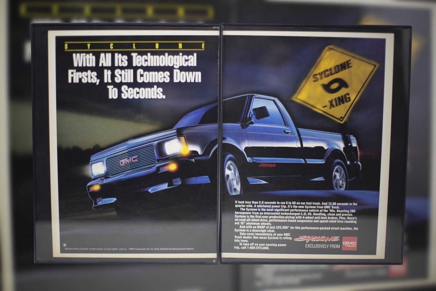1990 GMC Syclone - Seconds | Type Schrift.