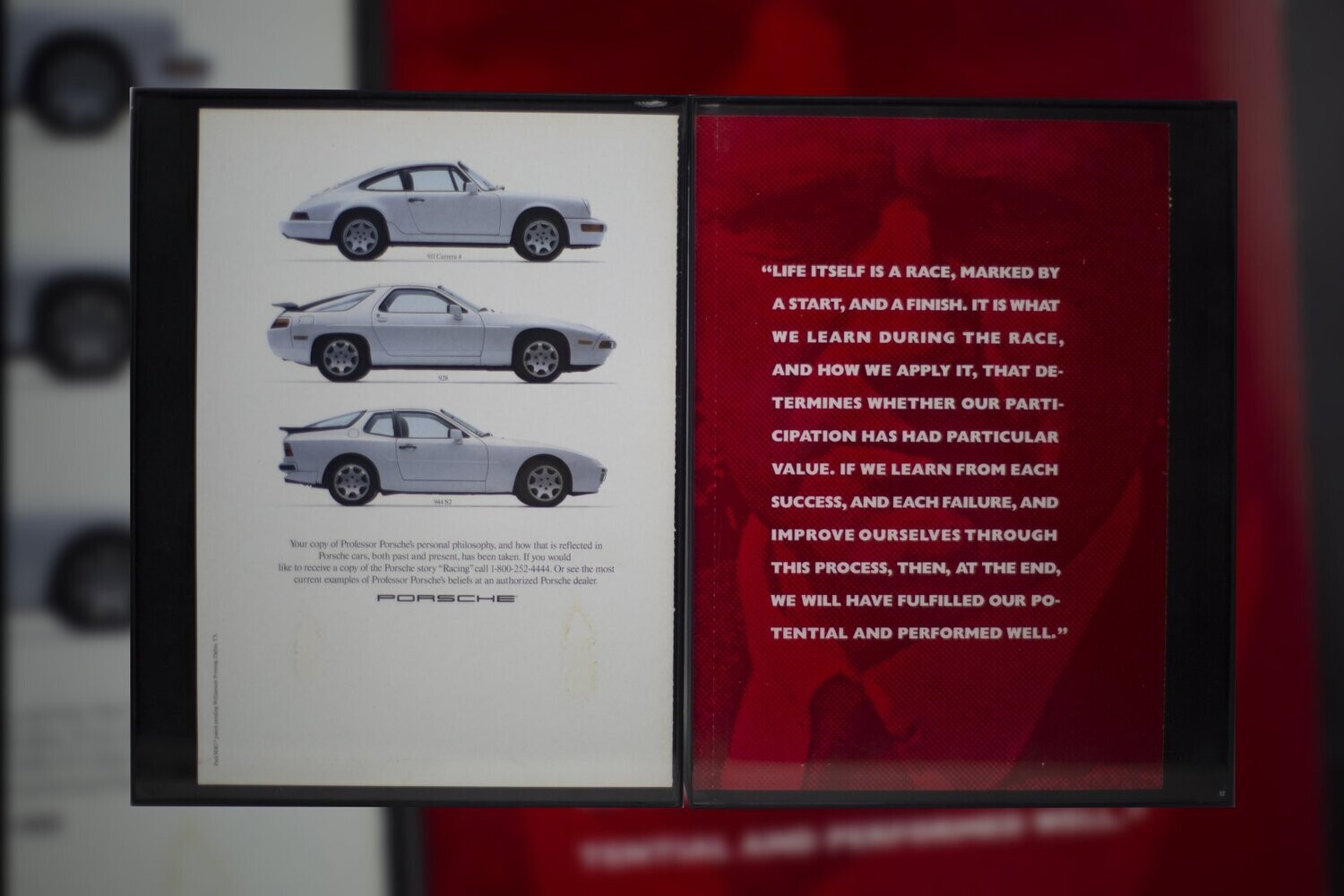 Porsche - Life Itself is A Race | Type Schrift.