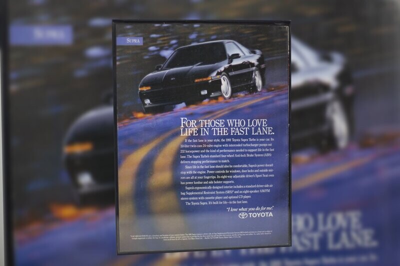 Toyota Supra - MK3 Fast Lane | Type Schrift.