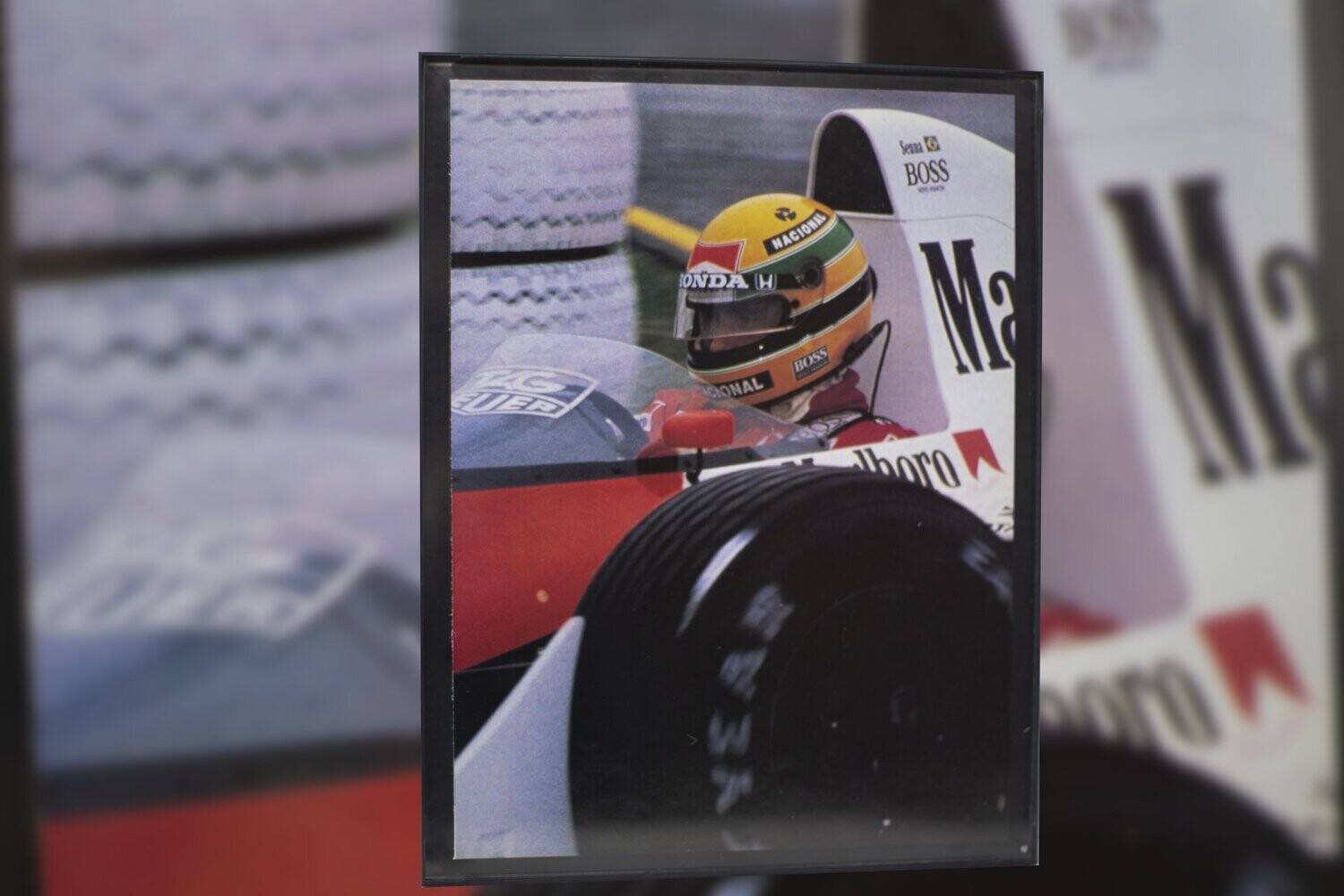 Aryton Senna - Driver Snapshot | Type Schrift.