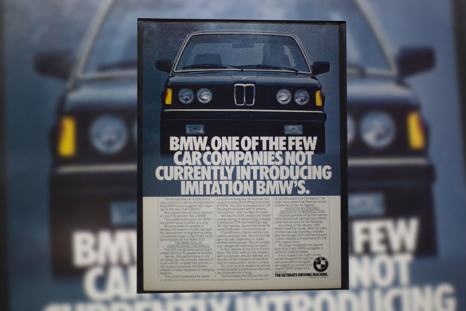 BMW E21 - Imitation BMWs | Type Schrift.