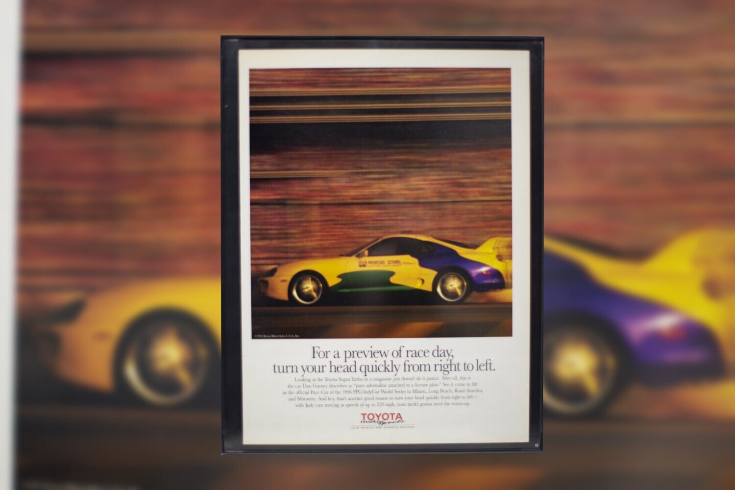 MK4 Toyota Supra - Pace Car | Type Schrift.