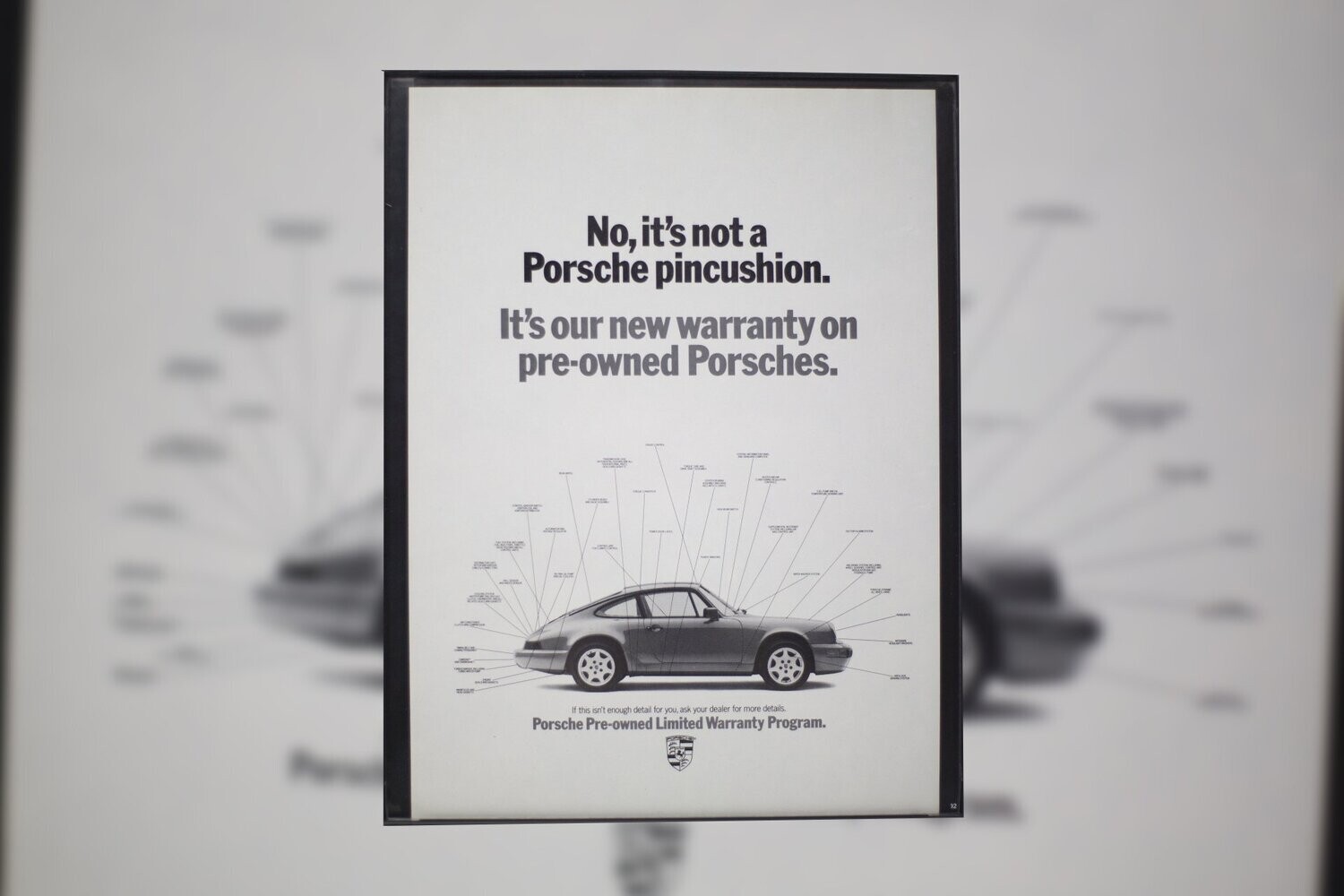 Porsche 911 964 - Pincushion | Type Schrift.