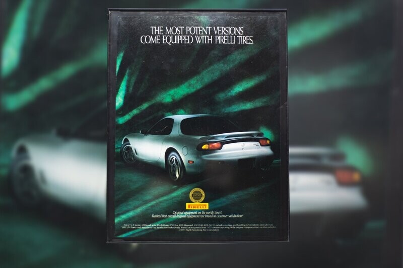 Mazda FD RX7 - Pirelli | Type Schrift.